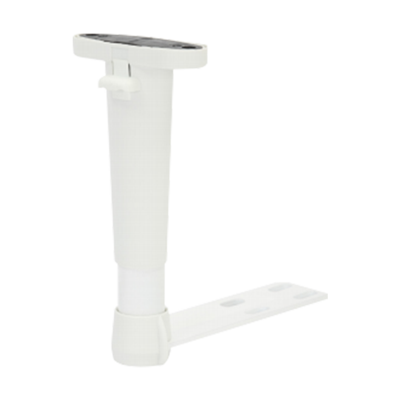 Accoudoir à tube rond blanc un accessoire de chaise d'ordinateur 2D accessoires