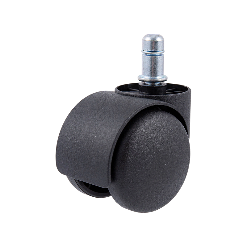 50/38 Black Plug Wheel Office Chair Universal Caster Accessoires